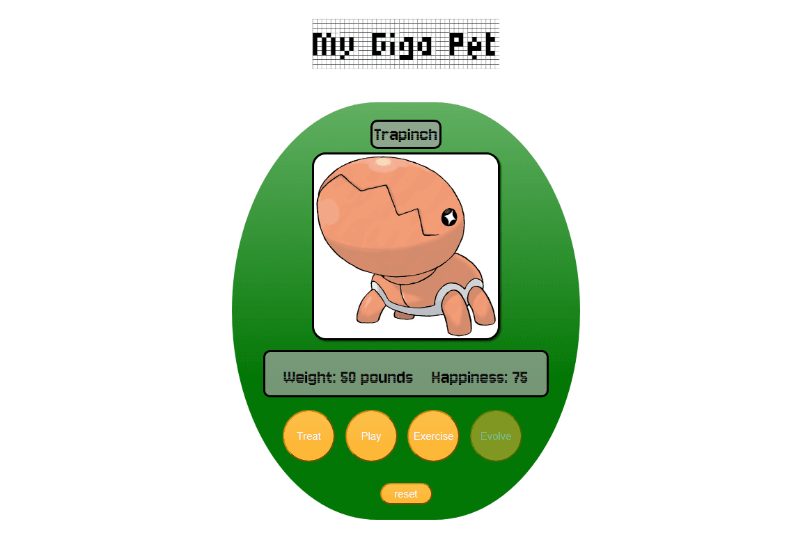 Giga Pet Project